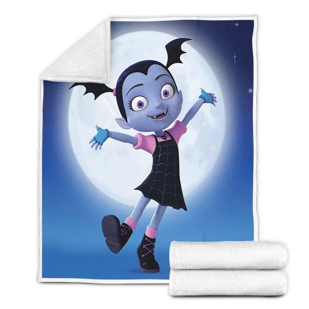 Vampirina Solo Poster Fleece Blanket Gift For Christmas Thanksgiving Halloween