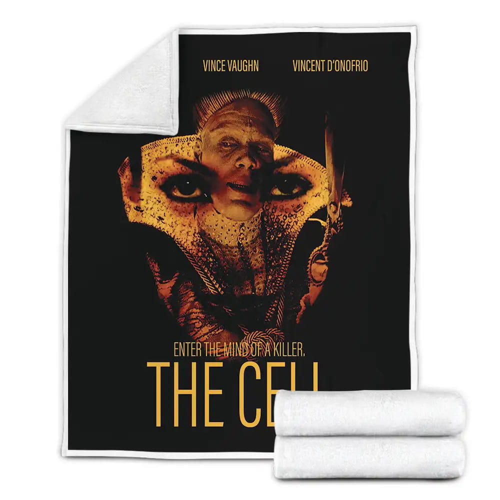 The Cell Movie Poster Fleece Blanket Gift For Christmas Thanksgiving Halloween