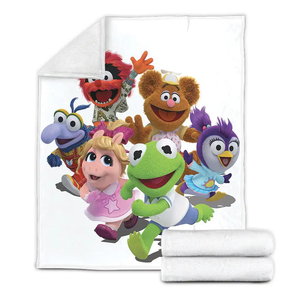 The Muppets Babies Having A Good Day Fleece Blanket Gift For Wife Husband Besties