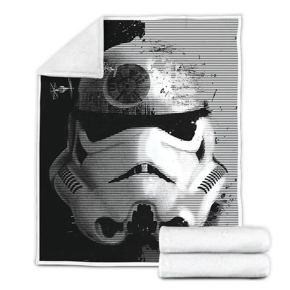Star Wars Giant Masked Stormtroopers Fleece Blanket Gift For Wife Husband Besties