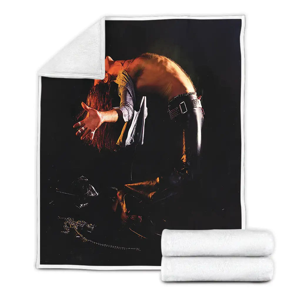 Van Halen Album Fleece Blanket Gift For Birthday Halloween Christmas Thanksgiving