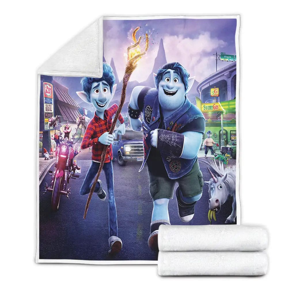Onward Lightfoot Brothers Ian And Barley Poster Fleece Blanket Perfect 