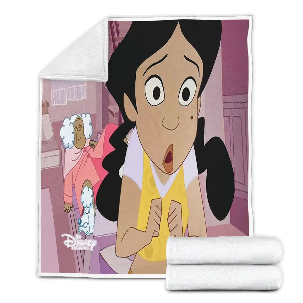 Cartoon Movies The Proud Family N 3D Customized Fleece Blanket Perfect 