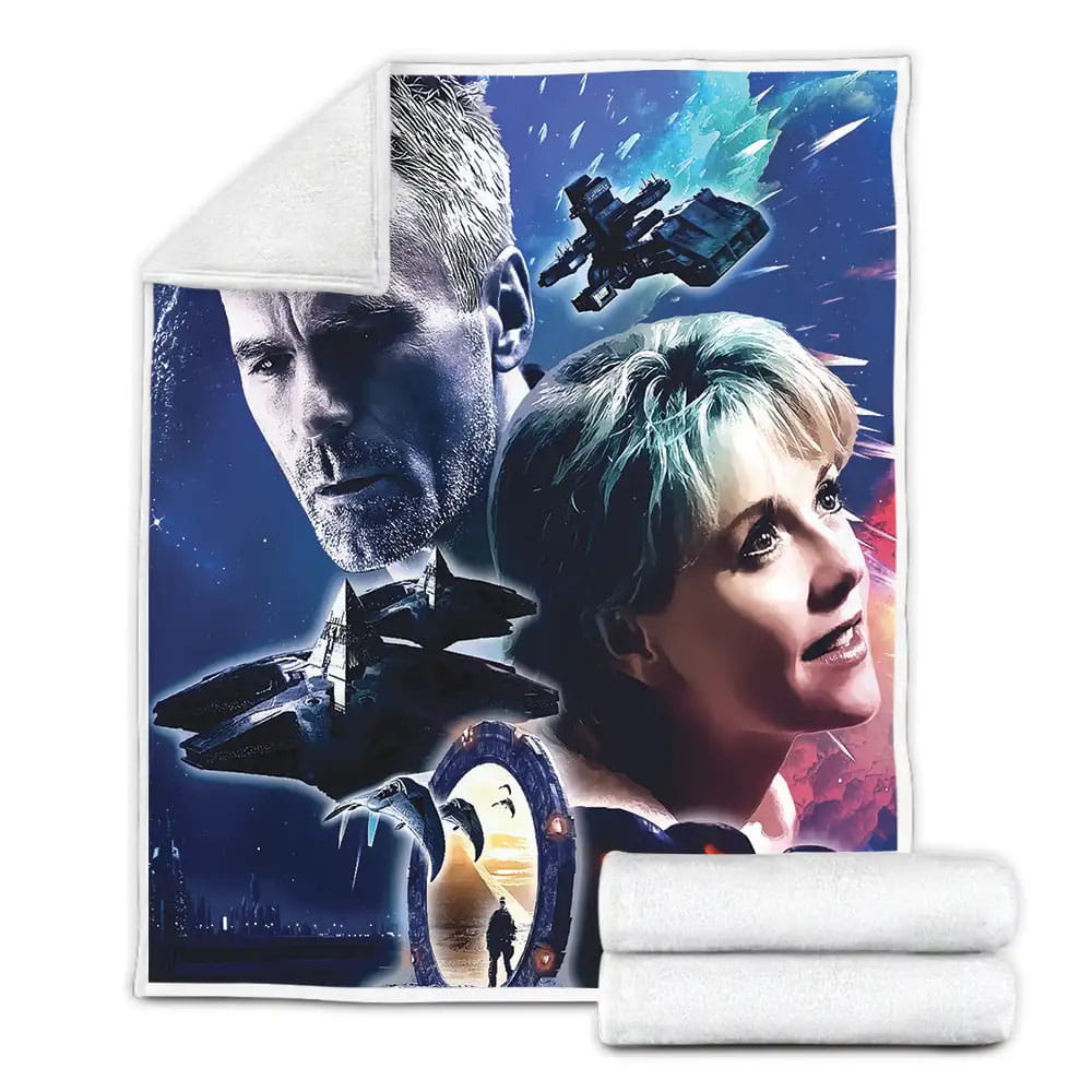 Stargate Sg-1 Movie Art Fleece Blanket Gift For Christmas Thanksgiving Halloween