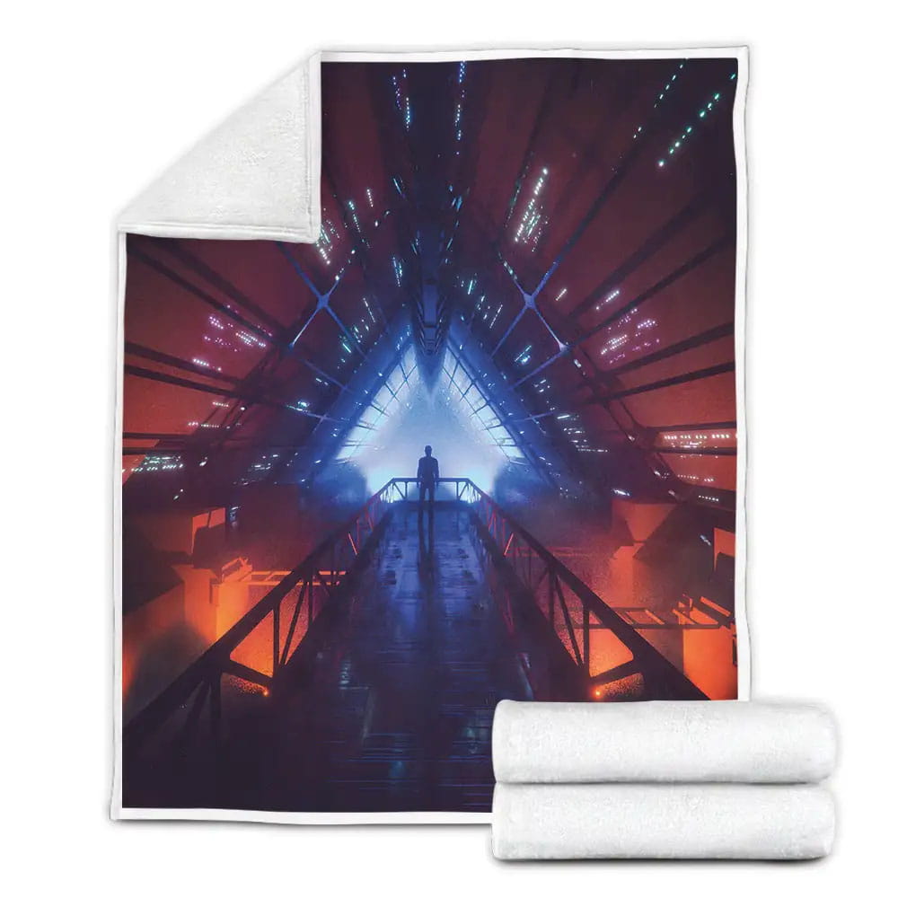 Imagine Dragons Natural Song Art Cover Fleece Blanket Gift For Wife Husband Besties