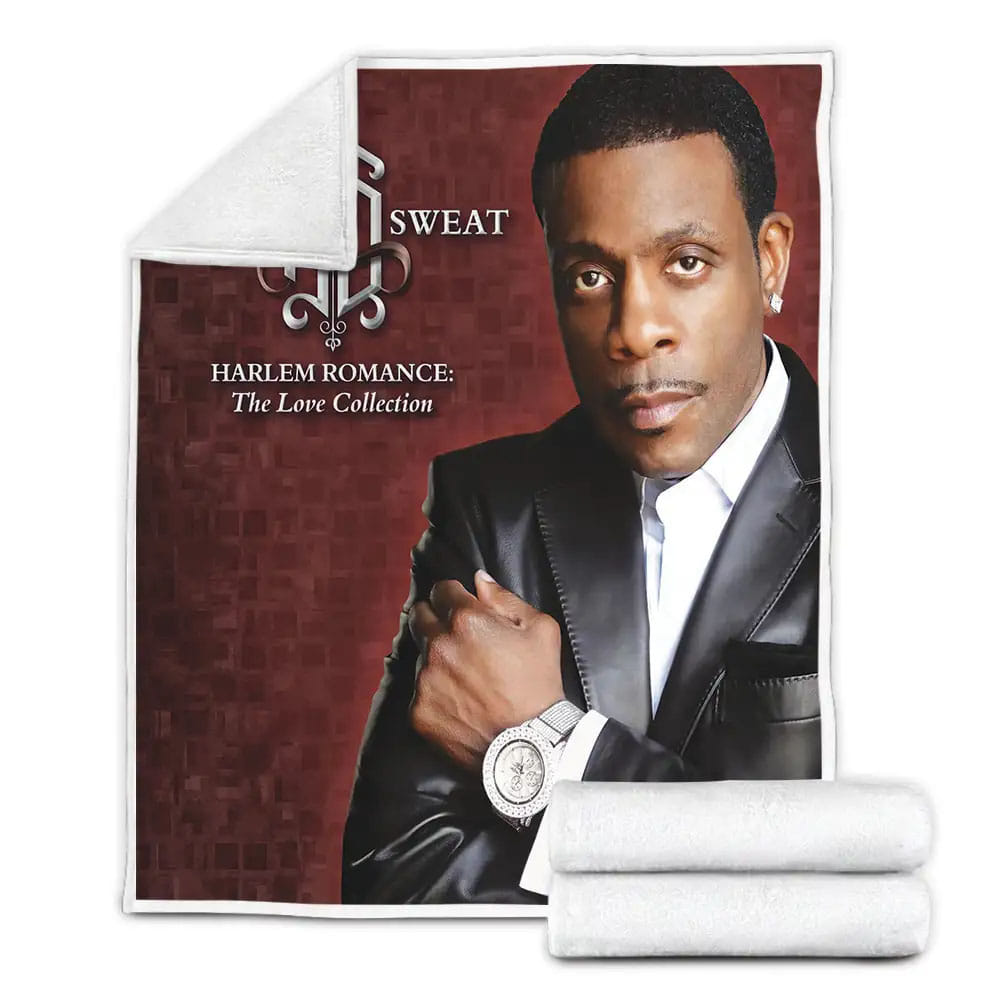 Keith Sweat Album Cover Harlem Romance Fleece Blanket Gift For Wife Husband Besties