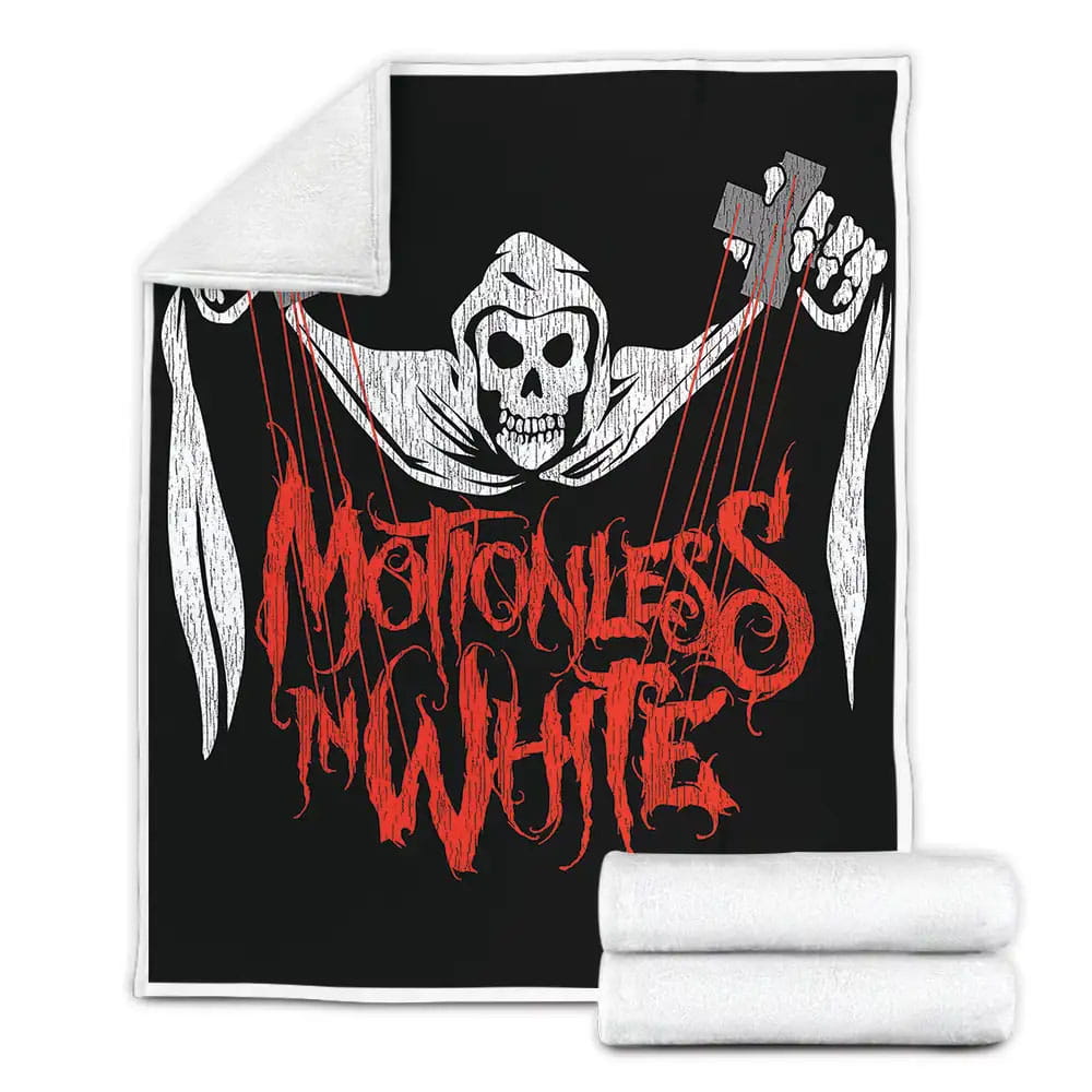 Motionless In White Music Band The Death Control Fleece Blanket Perfect 
