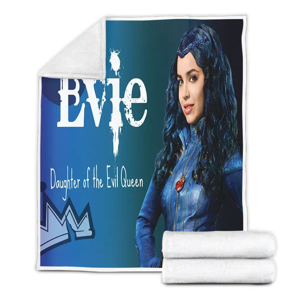 Disney Descendants Evie Fleece Blanket Gift For Christmas Thanksgiving Halloween