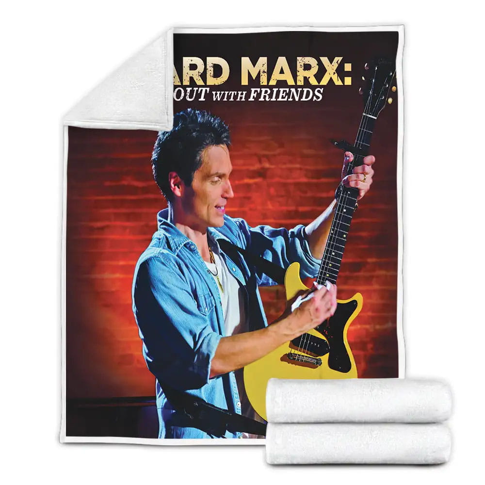 Richard Marx A Night Out With Friends Album Music Fleece Blanket Perfect 