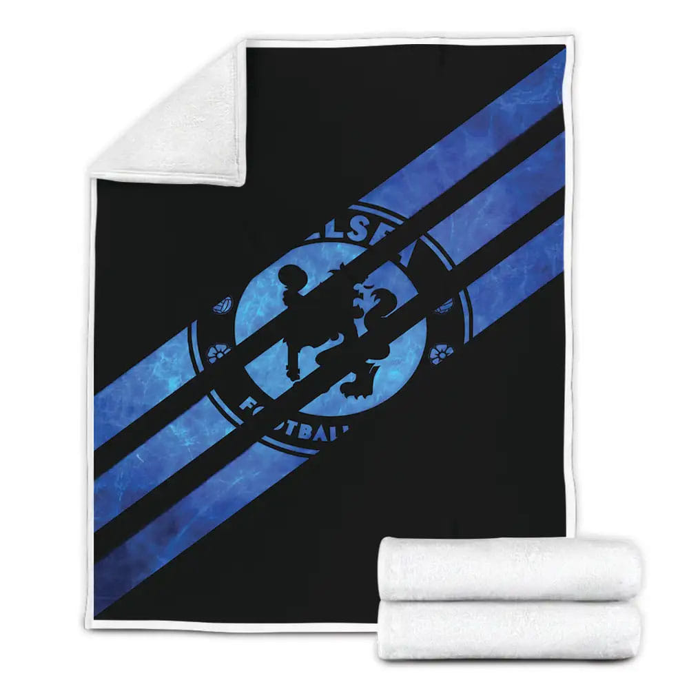 Chelsea Fc Football Club Fleece Blanket Gift For Christmas Thanksgiving Halloween
