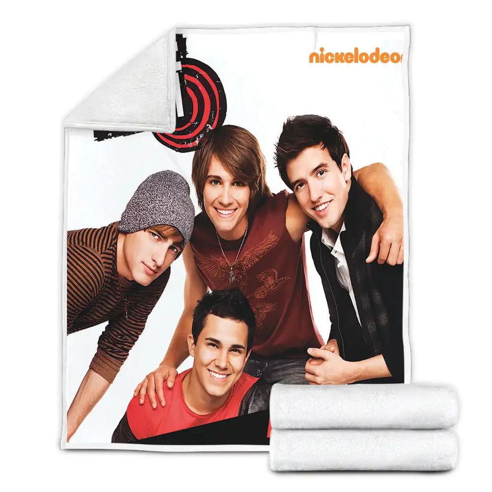 Big Time Rush Guy Fleece Blanket Gift For Birthday Halloween Christmas Thanksgiving