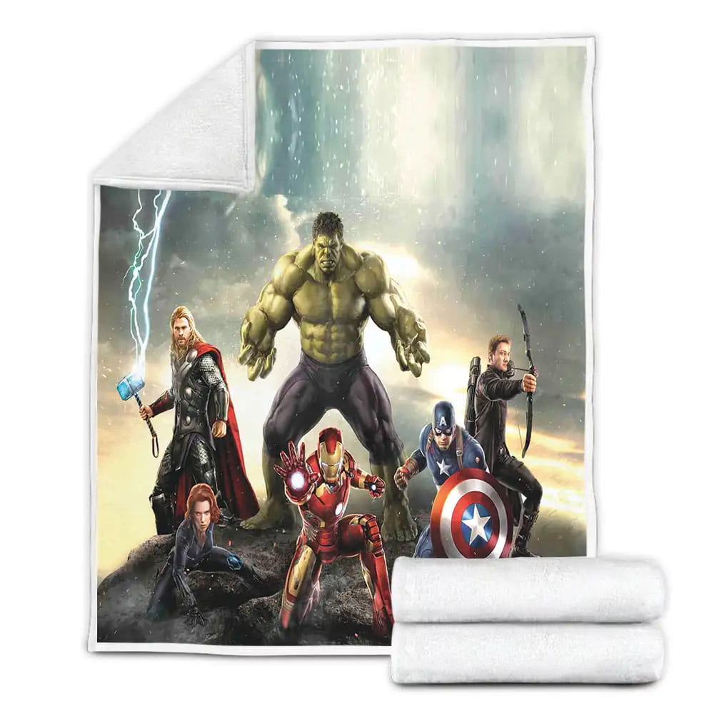 Marvel Super Heroes Teens Fleece Blanket Gift For Christmas Thanksgiving Halloween