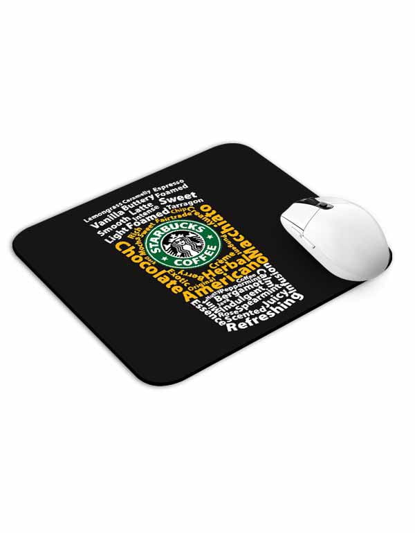 Allleftout Starbucks Coffee Quotes Mouse Pad