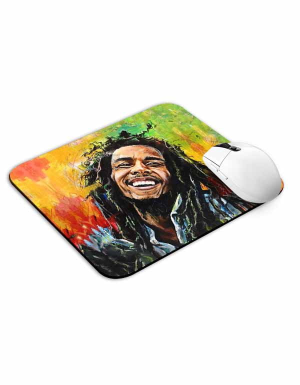 Allleftout Bob Marley Smile Mouse Pad