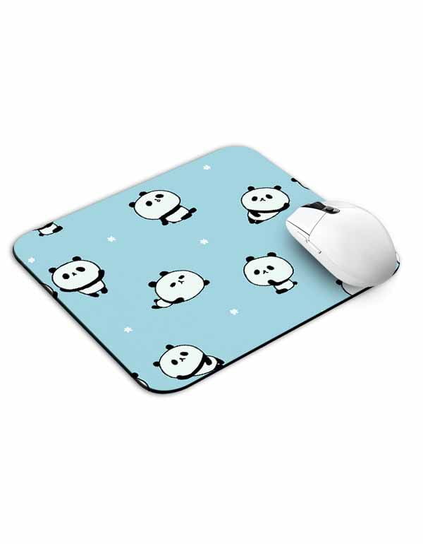 Allleftout Panda Poses Mouse Pad