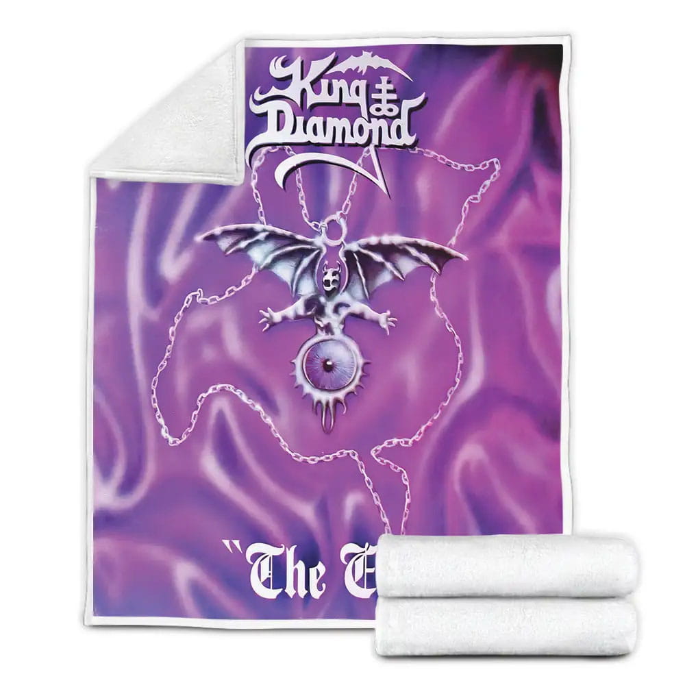 King Diamond Album The Eye Fleece Blanket Gift For Christmas Thanksgiving Halloween