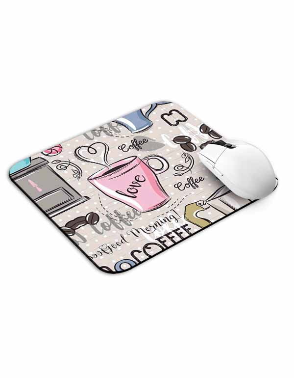 Allleftout Love Hot Coffee Mouse Pad