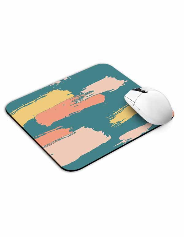 Allleftout Brush Strokes Mouse Pad