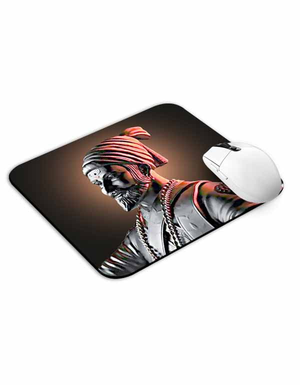 Allleftout Shivaji Sculpture Full Mouse Pad