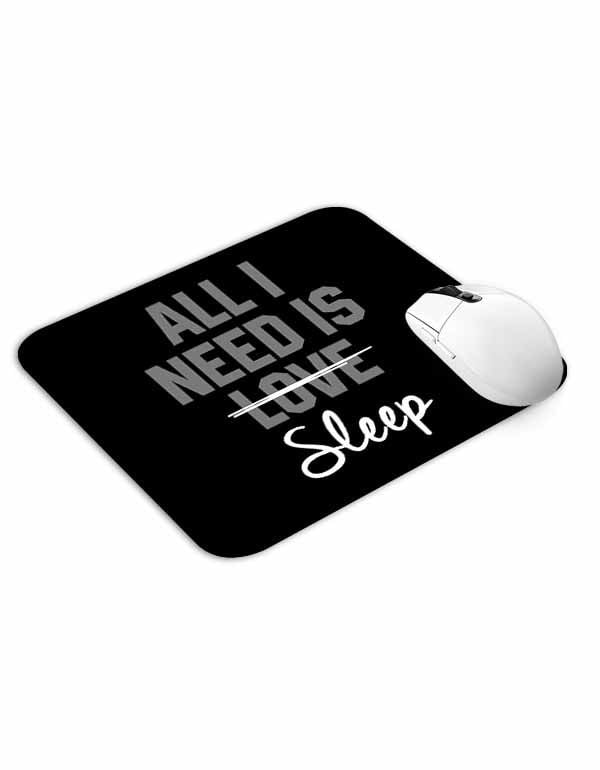 Allleftout Sleep Mouse Pad