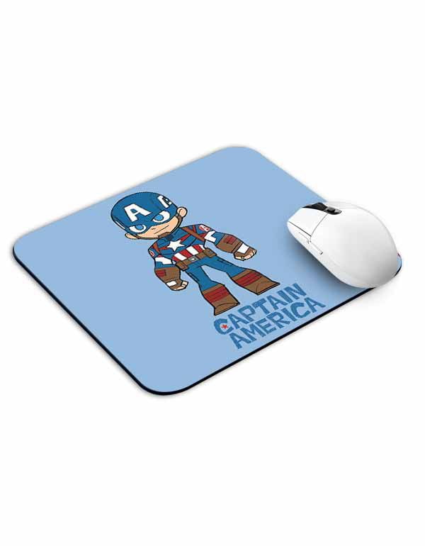 Allleftout Star Captain America Mouse Pad