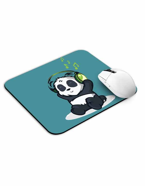 Allleftout Music Panda Mouse Pad
