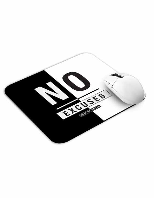 Allleftout No Excuses Stripe Mouse Pad