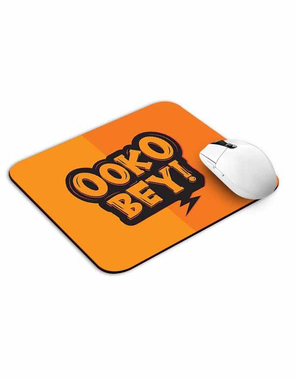 Allleftout Ooko Bey Mouse Pad
