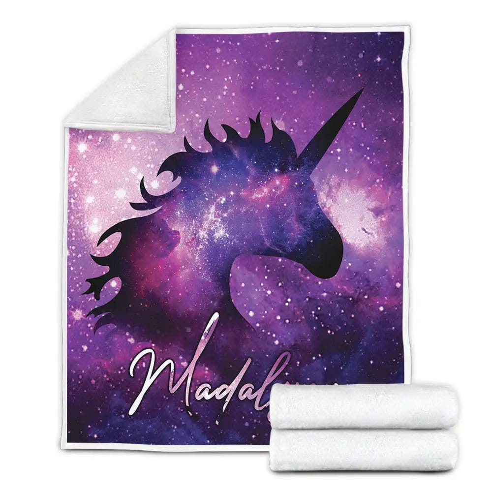 Galaxy Unicorn Petmytshirt Fleece Blanket Gift For Christmas Thanksgiving Halloween