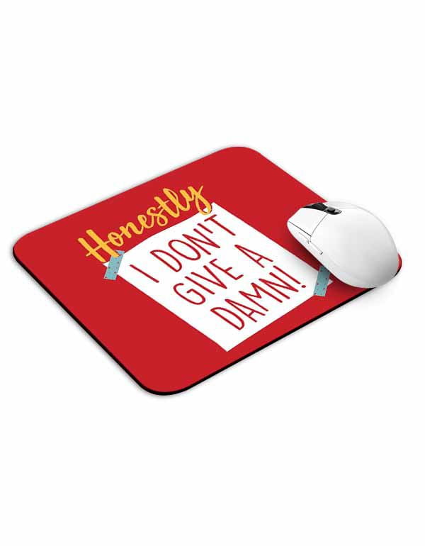Allleftout Don T Give A Damn Mouse Pad