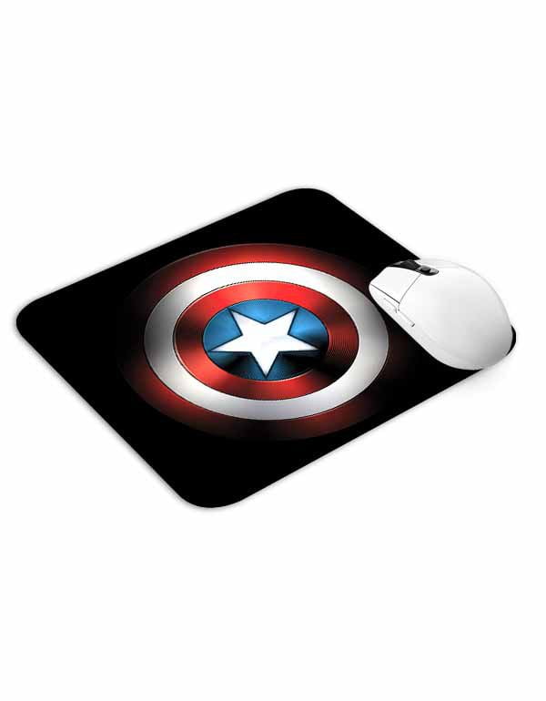 Allleftout Captains Shield Mouse Pad