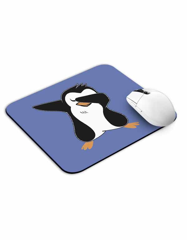Allleftout Dab Penguin Mouse Pad