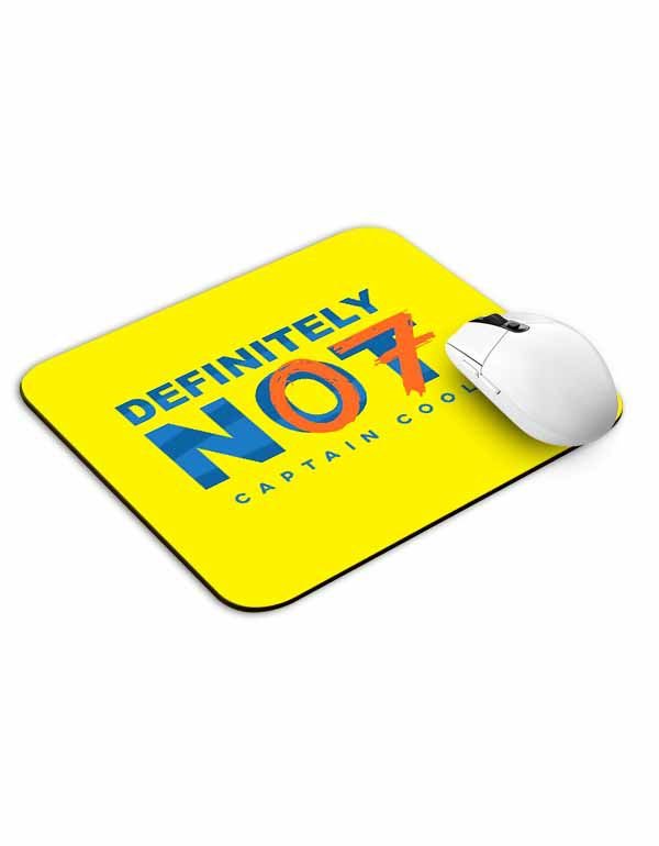 Allleftout Definitely Not 7 Mouse Pad