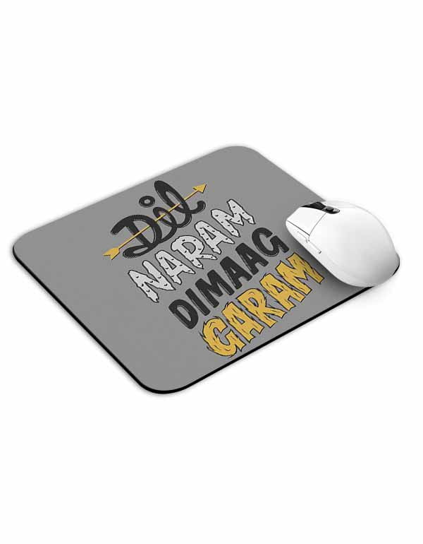 Allleftout Dimaag Garam Mouse Pad