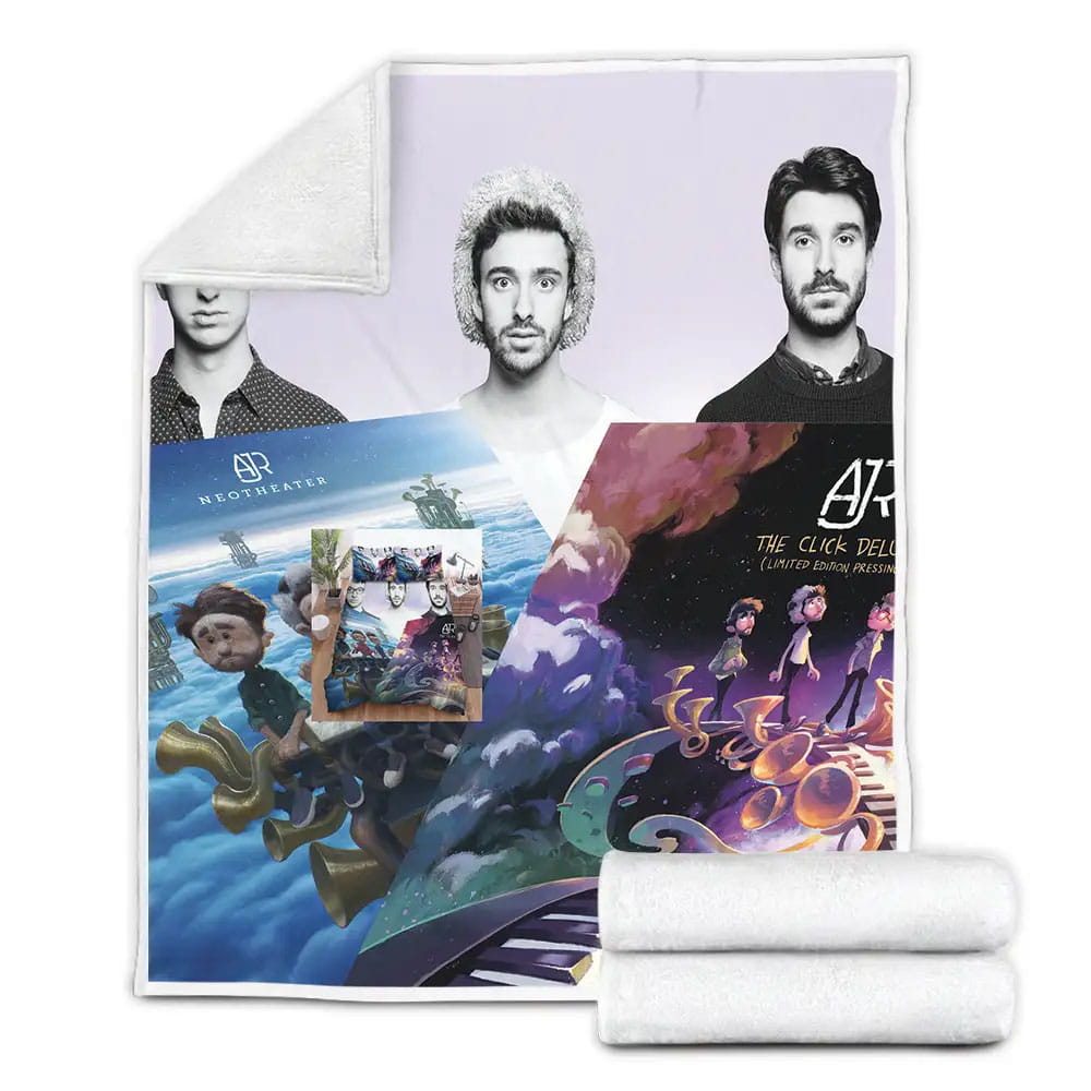 Ajr Band The Collection Art Fleece Blanket Gift For Christmas Thanksgiving Halloween