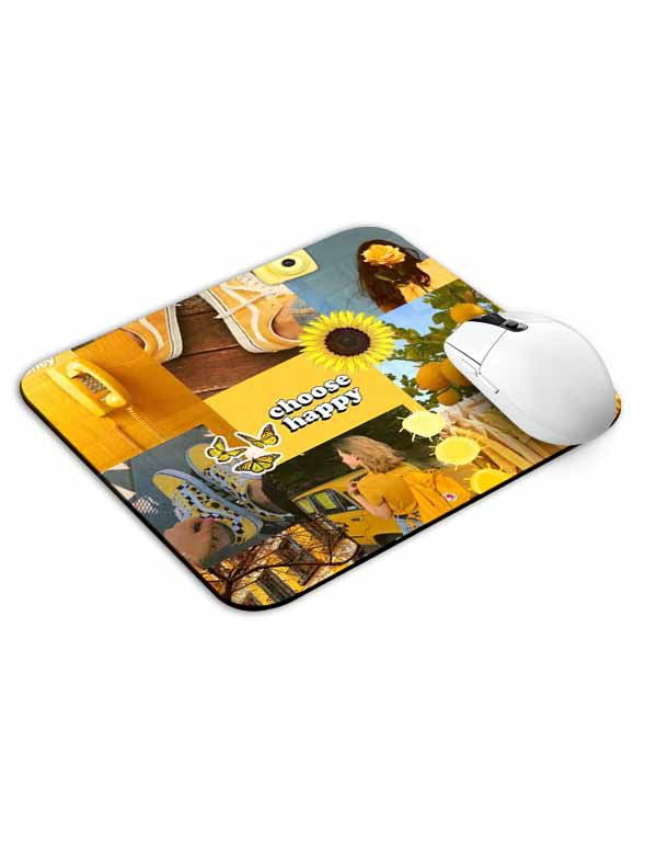 Allleftout Choose Happy Mouse Pad