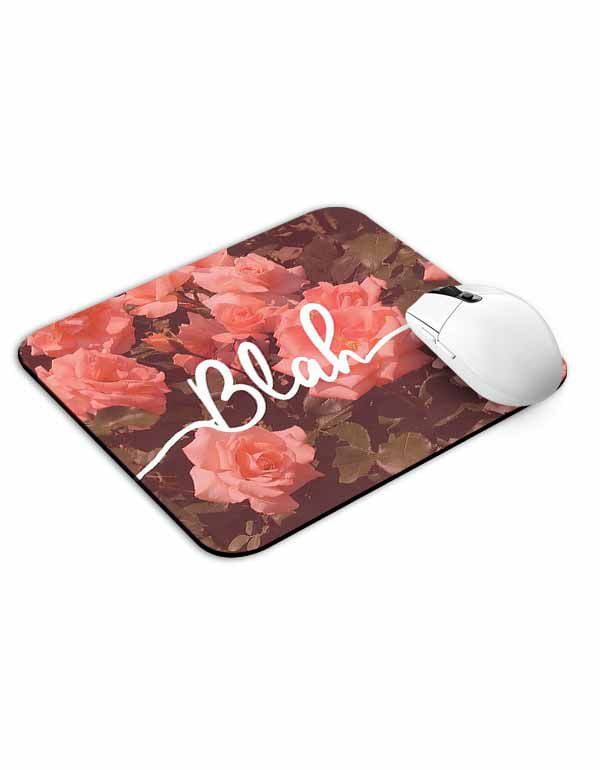 Allleftout Blah Mouse Pad
