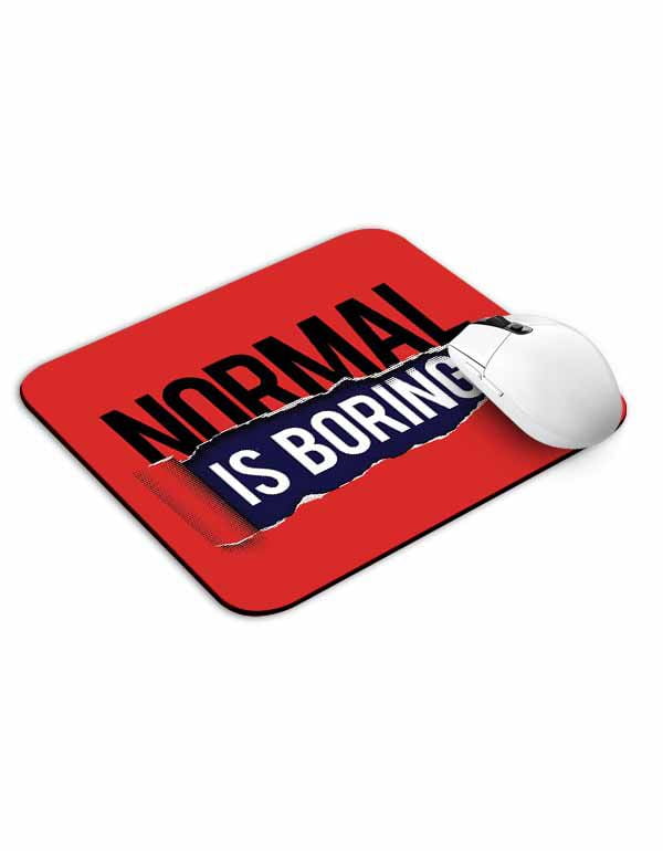 Allleftout Boring Normal Mouse Pad