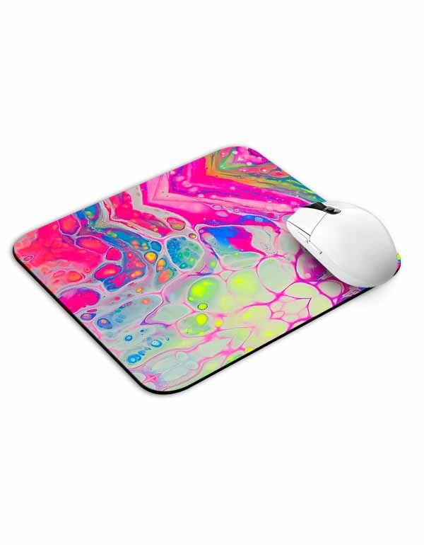 Allleftout Neon Colorful Dye Mouse Pad