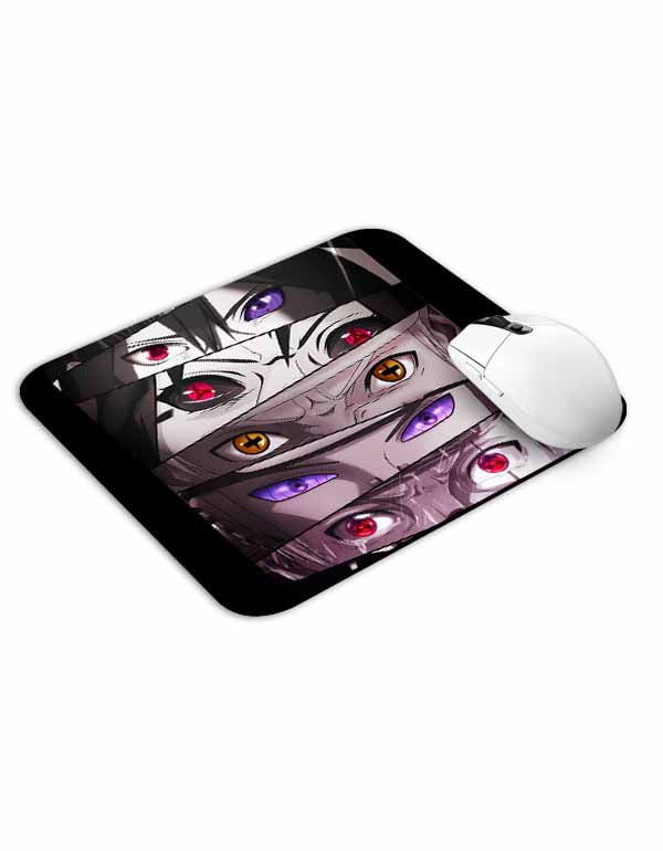 Allleftout Naruto Eyes Mouse Pad