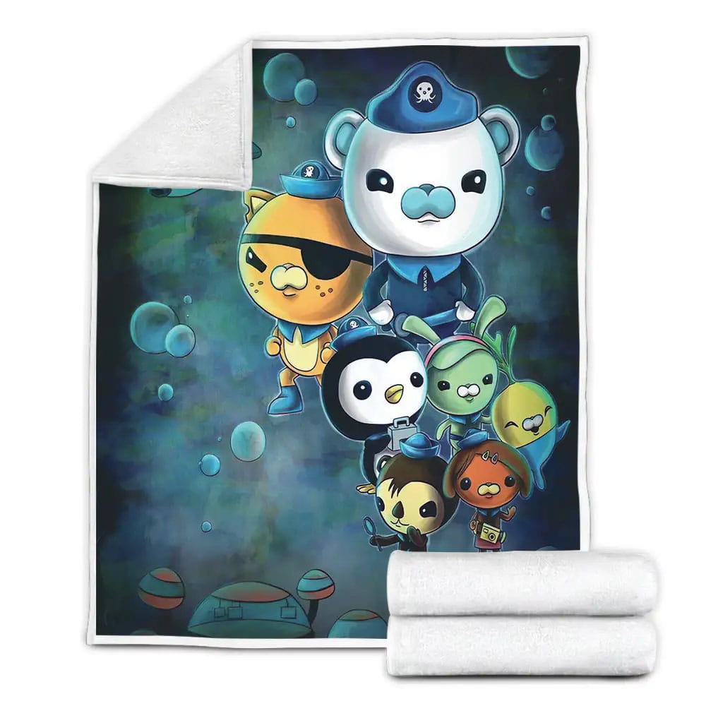 The Octonauts Captain Barnacles And Friends Fleece Blanket Gift For Wife Husband Besties