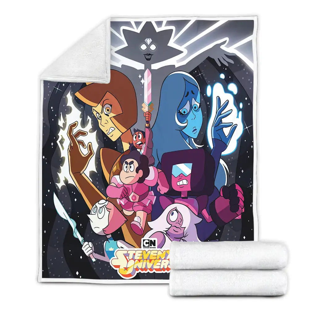 Steven Universe Movie Poster Fleece Blanket Gift For Christmas Thanksgiving Halloween