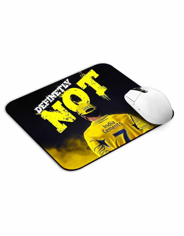 Allleftout Definitely Not Dhoni Mouse Pad
