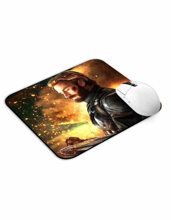 Allleftout Captain America New Look Mouse Pad