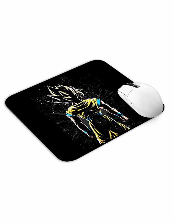 Allleftout Dragon Ball Z Back Black Mouse Pad