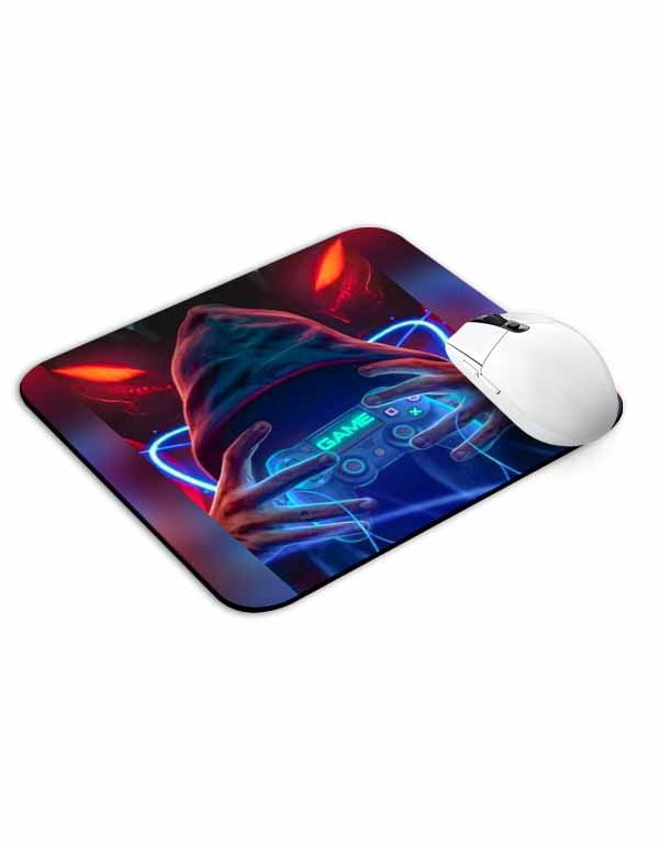 Allleftout Neon Game Mouse Pad