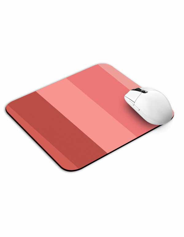 Allleftout Orange Shades Lines Mouse Pad