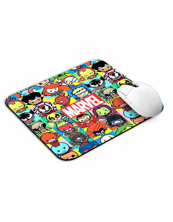 Allleftout Chibi Marvel Avengers Mouse Pad