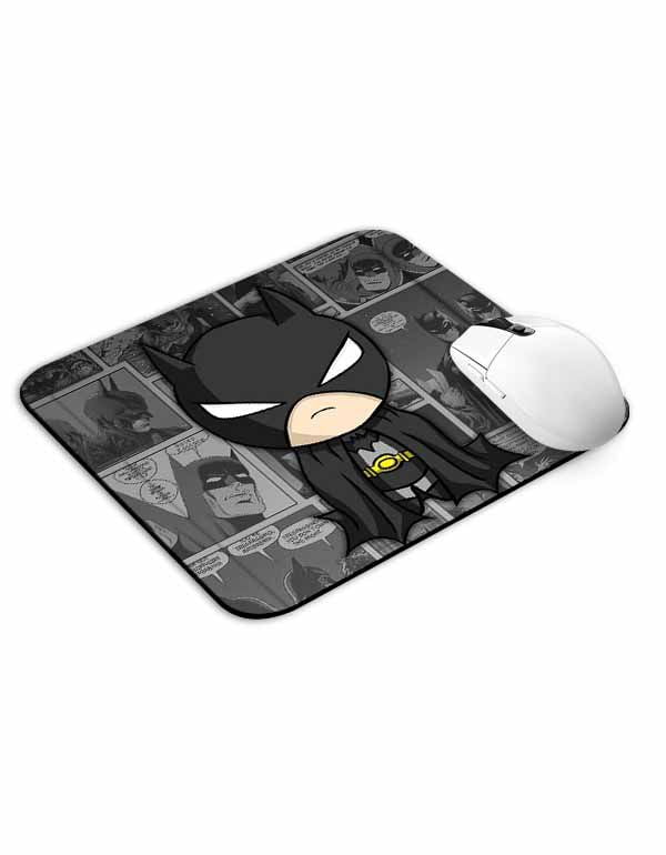 Allleftout Cute Batman Comic Mouse Pad