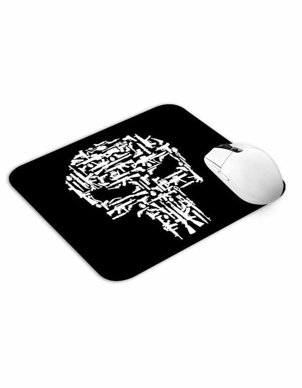Allleftout Punisher Guns Logo Mouse Pad
